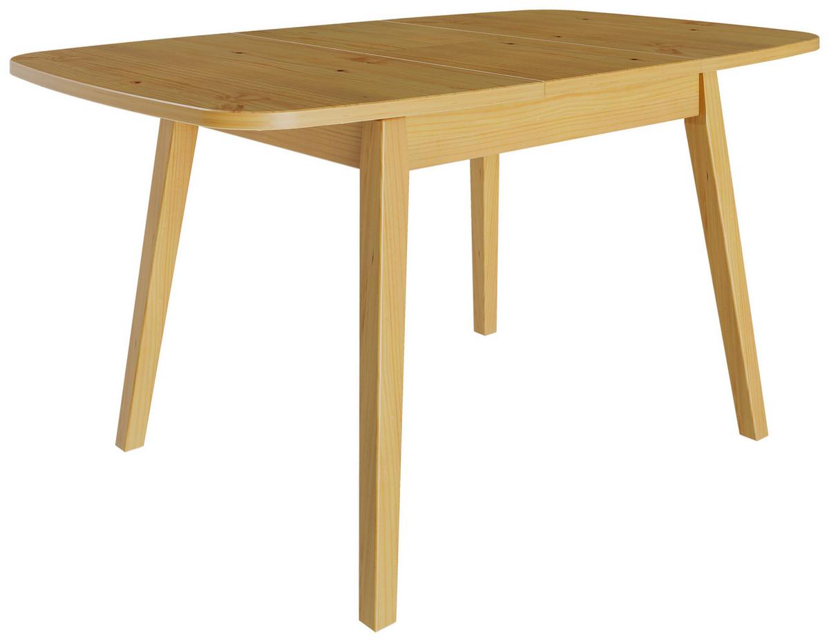 Esstisch Claudia Natur - Naturfarben, MODERN, Holz (110/90/76,5cm) - MID.YOU