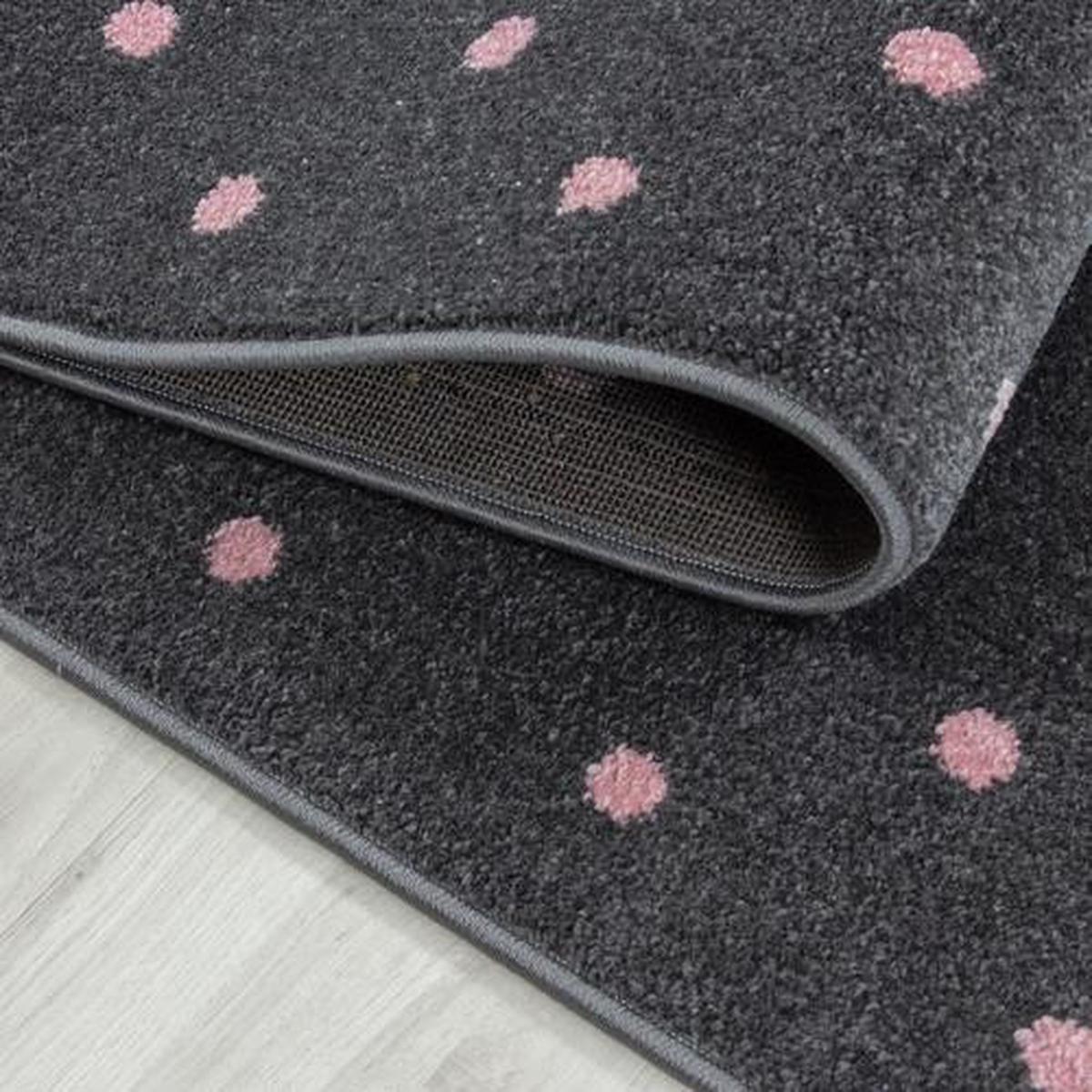 Detský koberec SRDCE 80x150 - pink, Trend, textil (80/150cm) - Ben'n'jen