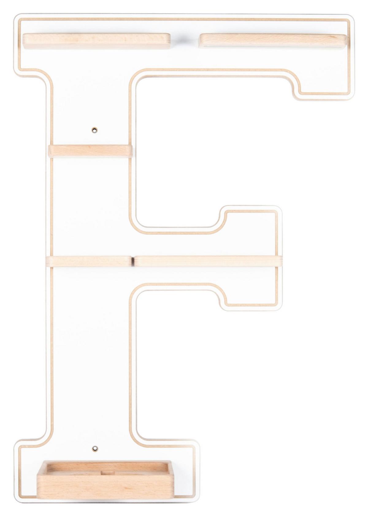 Kinderregal Boarti Weiß B: 38 Cm - Weiß, MODERN, Holzwerkstoff (38/54/19cm) - MID.YOU