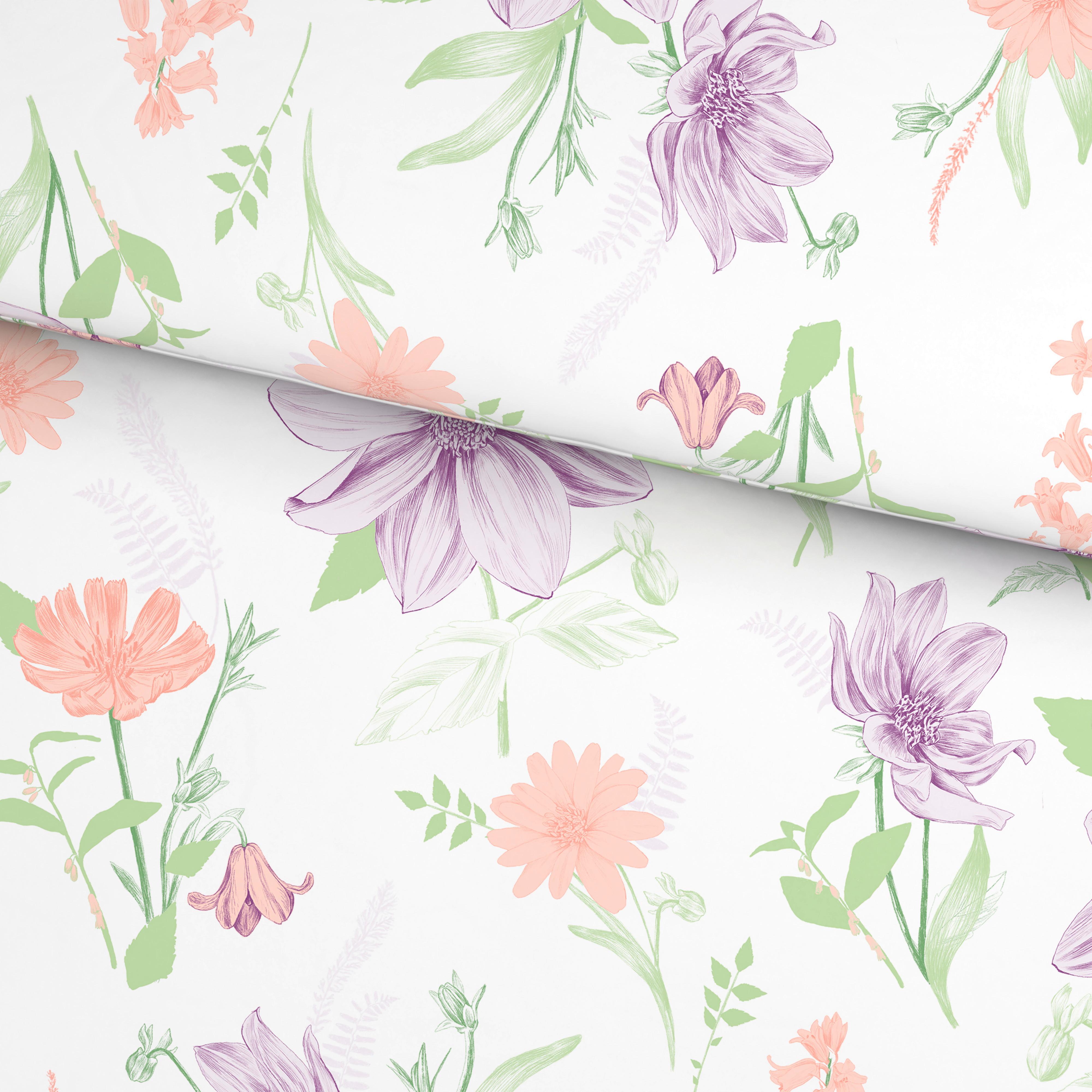 Bettwäsche Maila - Beere, MODERN, Textil - Luca Bessoni