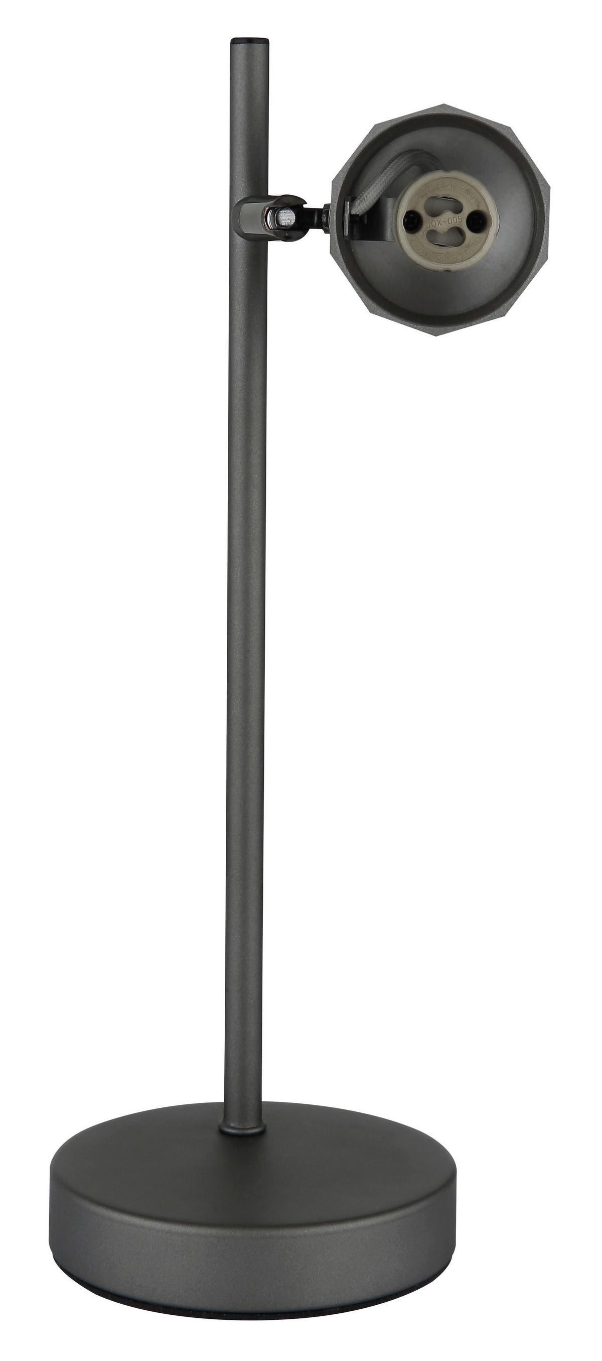 Tischleuchte 57918t - Grau, Design, Metall (16,5/12/35cm) - Globo
