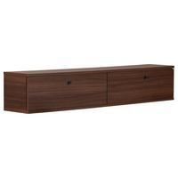 TV-ELEMENT Walnussfarben B: 140cm - Walnussfarben, MODERN, Holzwerkstoff (140/25/25cm)
