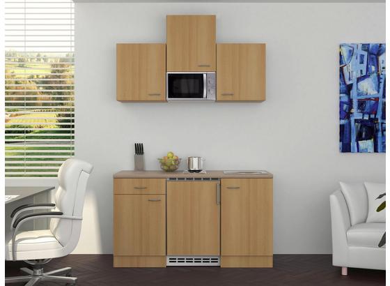 Küchenblock Nano 150 cm Buche - Buchefarben/Creme, MODERN, Holzwerkstoff (150/60cm) Küchenblock Nano 150 cm Buche - Buchefarben/Creme, MODERN, Holzwerkstoff (150/60cm)