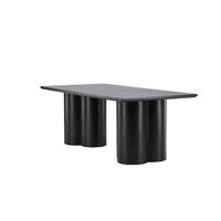 ESSTISCH Olivia, Schwarz B: 210 cm - Schwarz, MODERN, Holz (210/100/75cm) - Livetastic