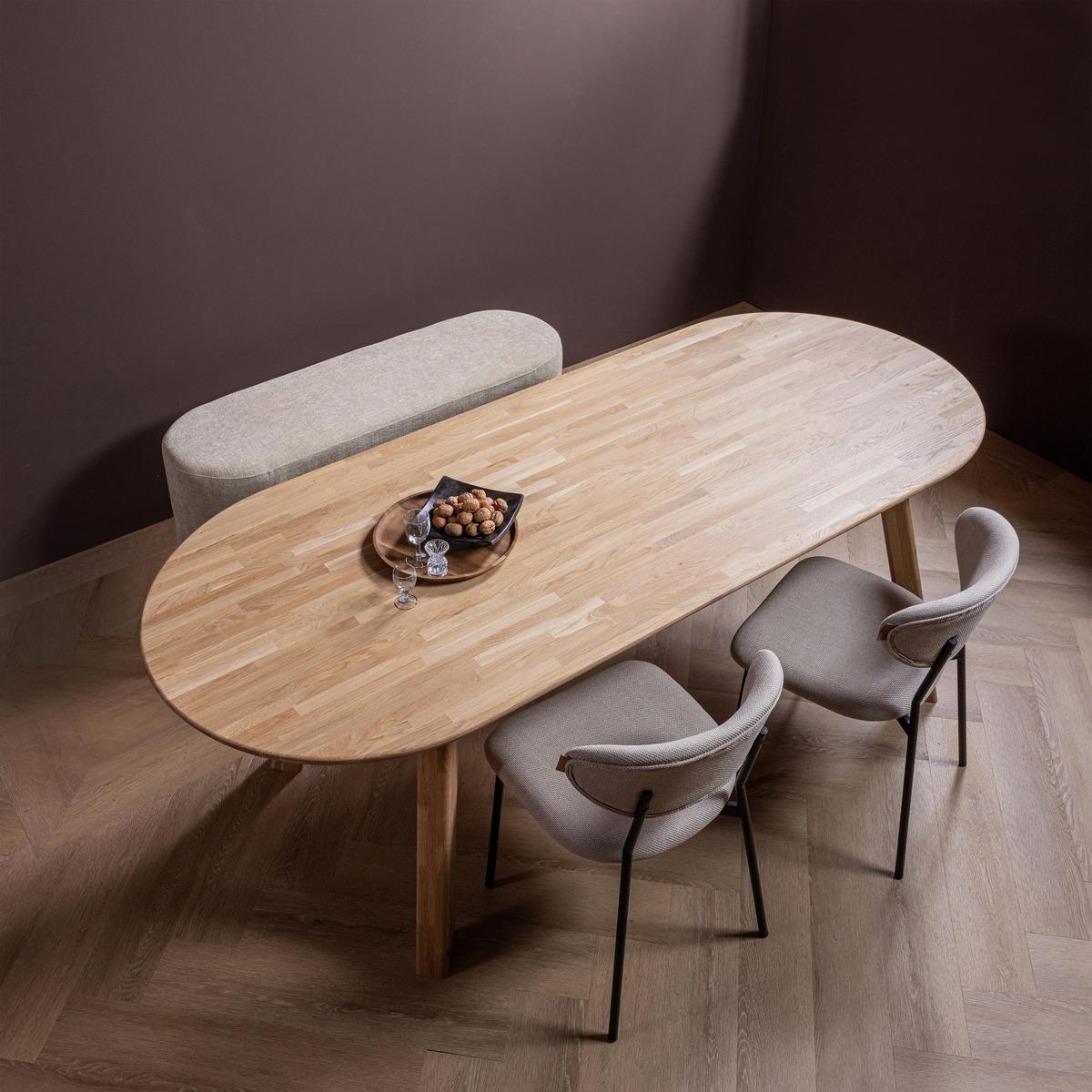 TISCHGESTELL Tablo Eichefarben B: 79cm - Eichefarben, MODERN, Holz (79/73/11cm) - Livetastic