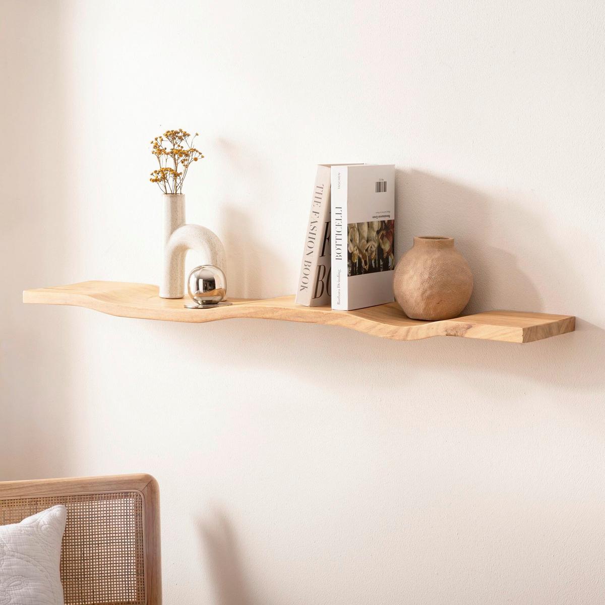 WANDBOARD Akaziefarben B: 120cm - Akaziefarben, Design, Holz (120/5/20cm) - Livetastic
