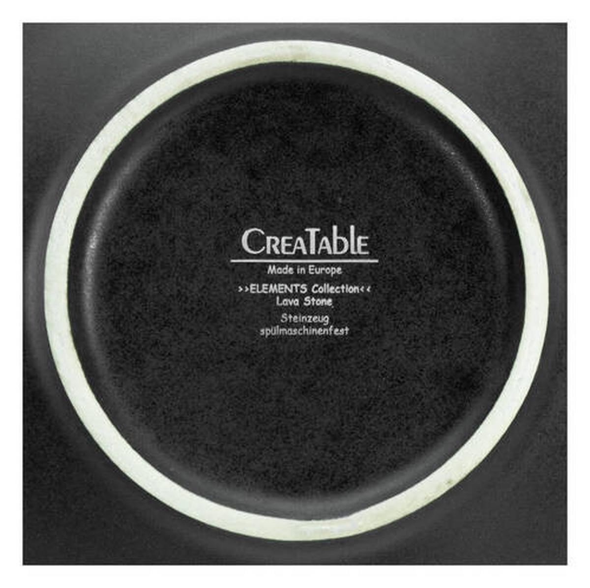 Pastatellerset 21824 Lavastone Black - Schwarz, Trend, Keramik (27cm) - Creatable
