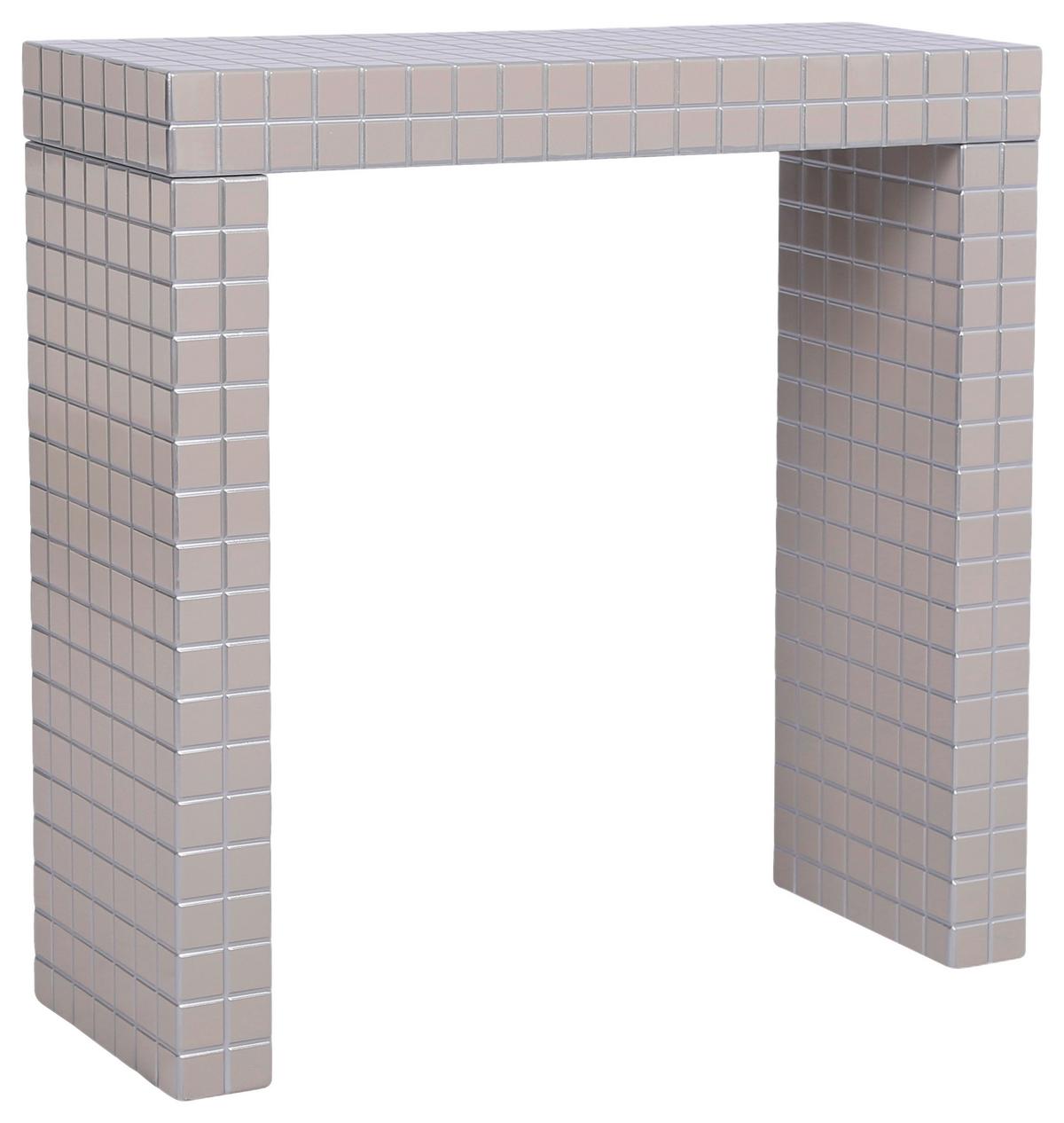 KONZOLA LUISA -TREND- - kašmírová, Modern, kompozitné drevo (80/28/80cm) - Mömax