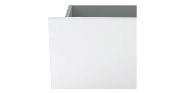 Schubkasteneinsatz Unit B: 45,3 cm Weiß Hochglanz - Weiß Hochglanz, MODERN, Holzwerkstoff (45,3/21,9/36,6cm) - Ondega