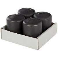 Válcová svíčka Katrinja, V: 5cm - bílá/růžová, parafín (3,8/5cm) - Modern Living