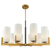 Kronleuchter Fortano - Messingfarben, Basics, Glas/Metall (86/53,4/86cm) - MAYTONI