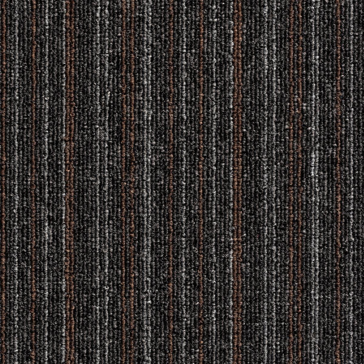 Teppichfliese Braun/grau Astra 50x50 Cm Florhöhe 3 Mm - Braun/Grau, Basics, Textil (50/50cm)