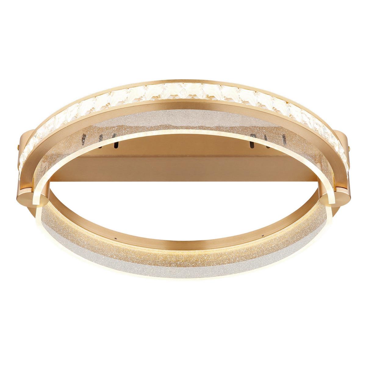 Led Mennyezeti Lámpa 67196-36 Blondie - aranyszínű, Design, műanyag/fém (40/100cm) - Globo