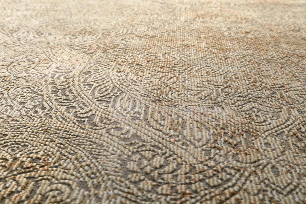 Vintage-teppich Baroque Vintage - Beige/Silberfarben, KONVENTIONELL, Textil (200/290cm) - WECON HOME