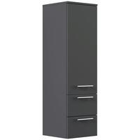 MIDISCHRANK Graphitfarben B: 35,2cm - Graphitfarben, Basics, Glas/Holzwerkstoff (35,2/120/35,8cm) - MID.YOU