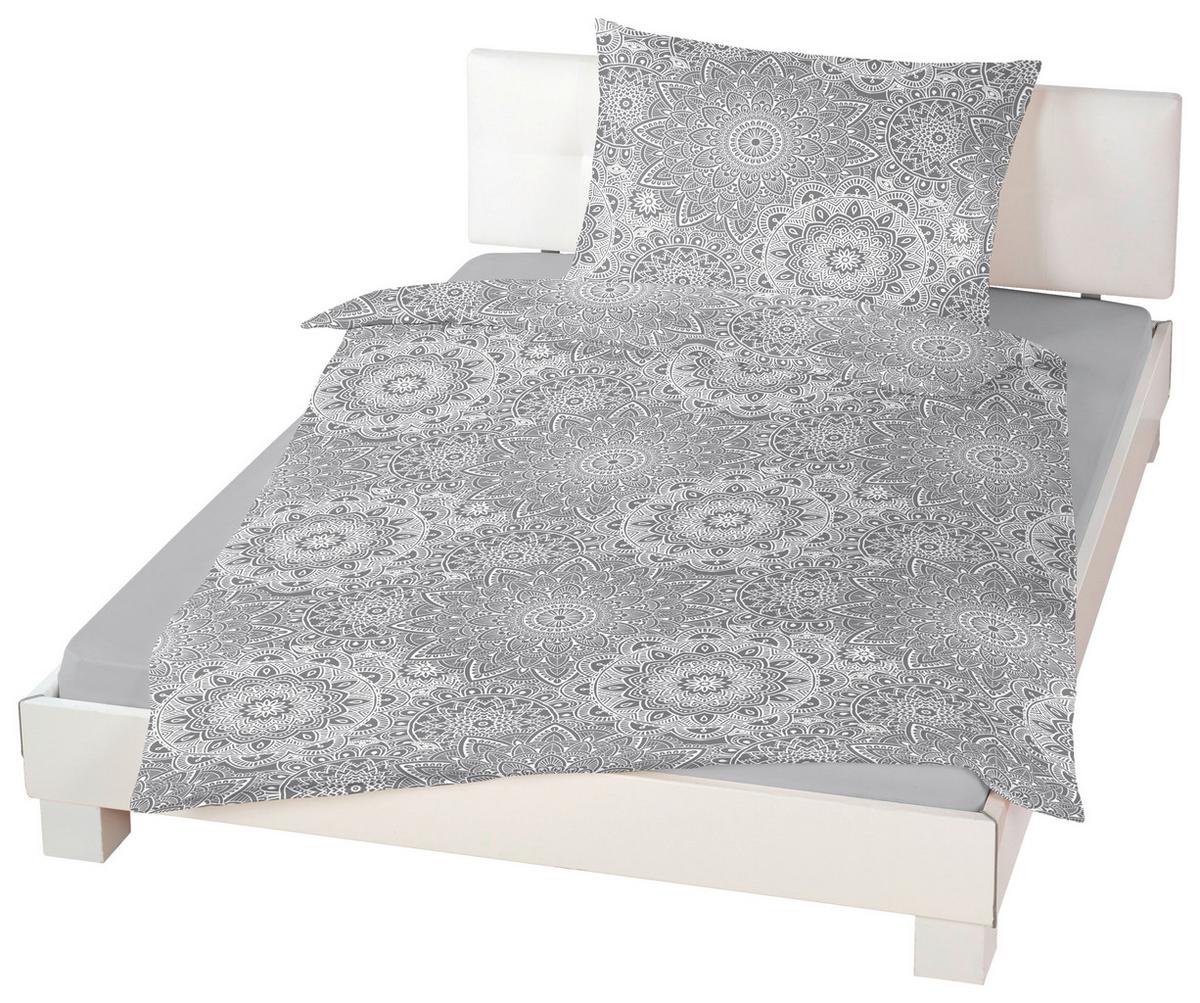 Ágyneműhuzat-garnitúra Marianne - bézs/narancs, Konventionell, textil - Ondega