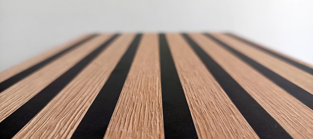 Regal Ekko - Eichefarben/Schwarz, MODERN, Holzwerkstoff (80/15,7/17,3cm) - MID.YOU