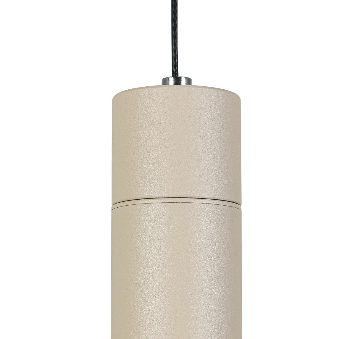 ZÁVĚSNÉ SVÍTIDLO SUSO - pískové barvy, Moderní, kov/plast (3,8/3,8/150cm) - Mömax