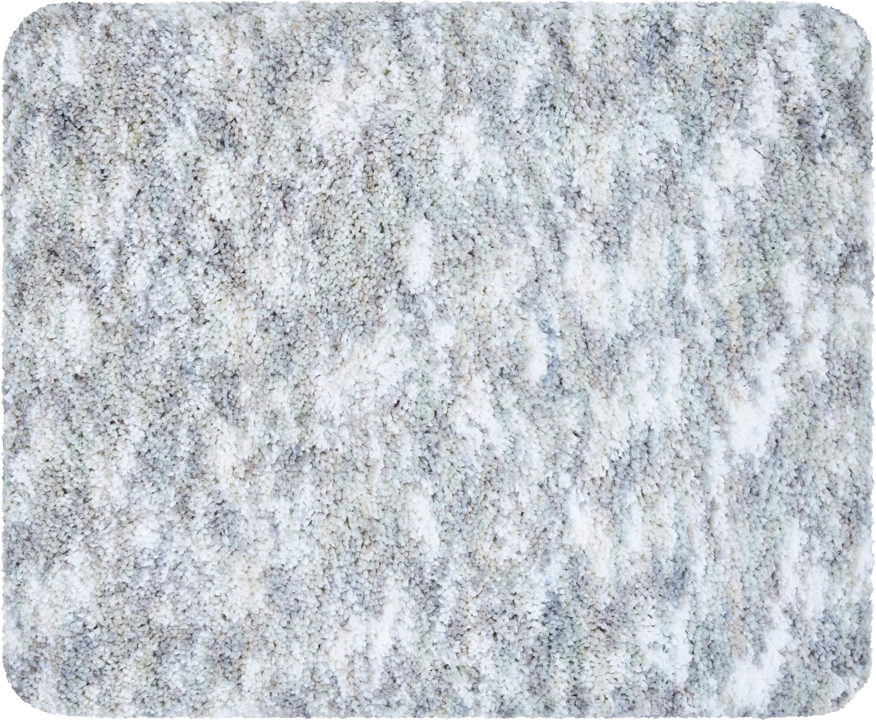 Bidet-vorleger Touchme - Silberfarben, Basics, Textil (40/50cm) - Grund