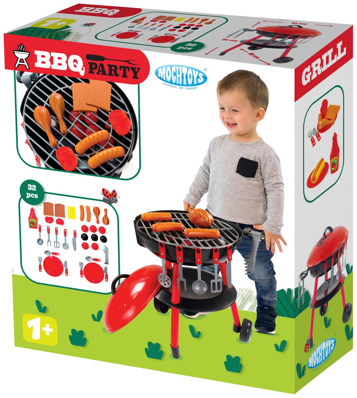 Kindergrill Finn - Multicolor, KONVENTIONELL, Kunststoff (39/13/35cm)