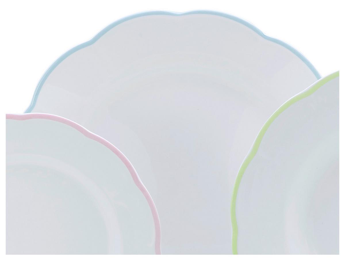 Kombiservice 20-Teilig. Steingut, multicolor - Hellrosa/Lila, Basics, Keramik - Creatable