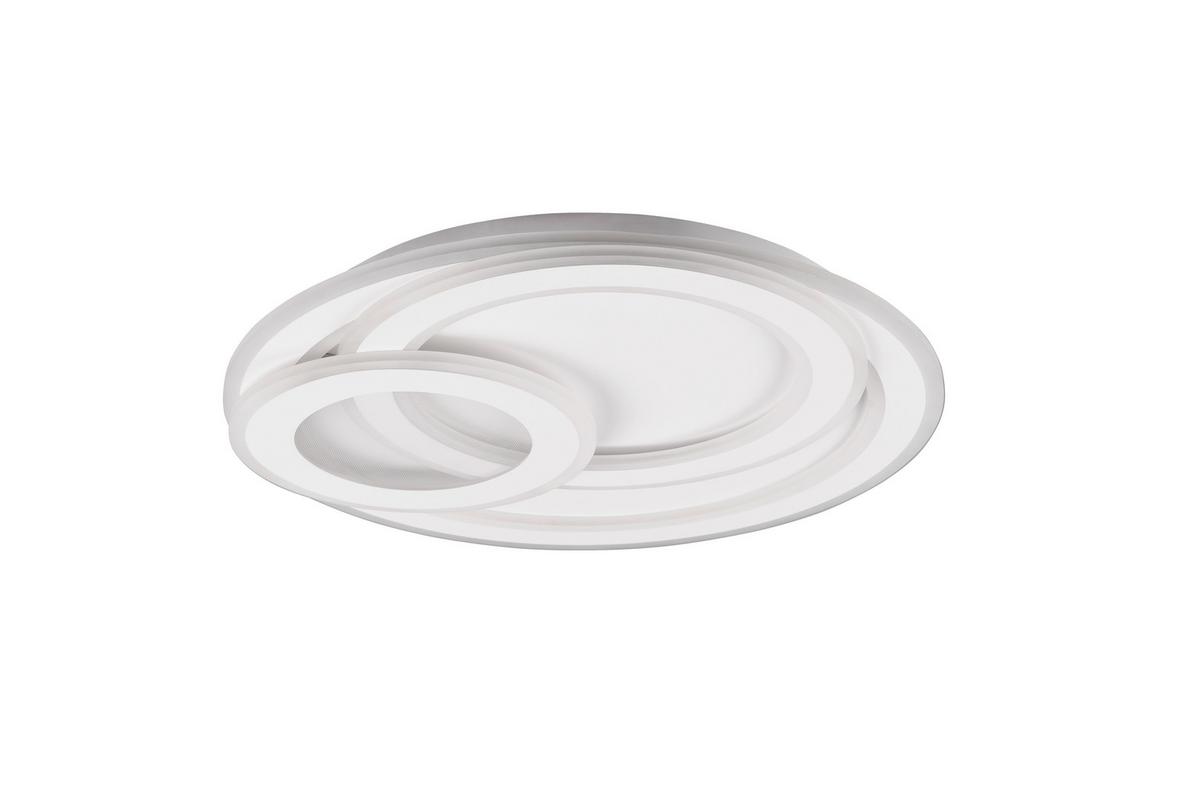 LED-Deckenleuchte 629210331 Mita - Weiß, Design, Metall (51/7cm) - Trio Leuchten