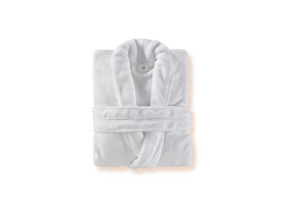 Bademantel Amira - Weiß, KONVENTIONELL, Textil (S-XL) - Ombra Bademantel Amira - Weiß, KONVENTIONELL, Textil (S-XL) - Ombra