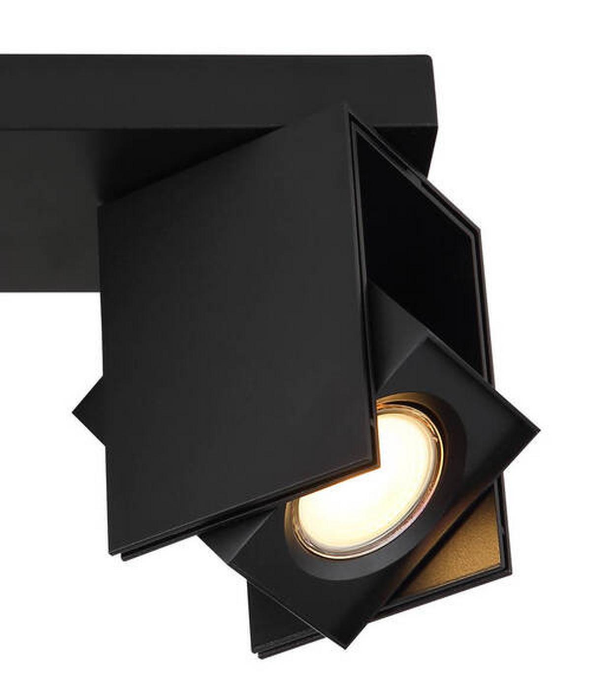 Strahler 57650-2 - Schwarz, Design, Metall (25,6/8,4/15,7cm) - Globo