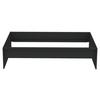 Unit Elements Bettrahmen 120x200 cm Anthrazit - Anthrazit, KONVENTIONELL, Holzwerkstoff (120/200cm) - Ondega