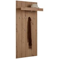 ŠATNÍ PANEL MALTA -EXKLUSIV- - barvy dubu, Konvenční, kompozitní dřevo (65/148/28cm) - Mömax