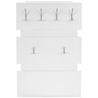 Előszobapanel Moya *TOP ÁR* - fehér, Modern, műanyag/faalapú anyag (70/99/2cm) - Best Price