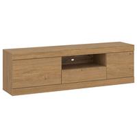 TV-Element Aretta Eichefarben B: 160 cm - Eichefarben, MODERN, Holzwerkstoff (160/50,6/41,8cm)