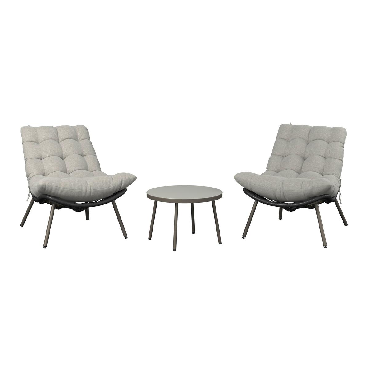 Balkonset Lucca - MODERN (58,5/38,5/58,5cm) - Beldano