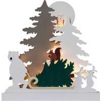 STOLNÁ LAMPA ALBERO - Basics, drevo (37/6/38cm) - Eglo