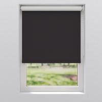 Verdunkelungsrollo 40x190 cm - Schwarz, Design, Textil (40/190cm)