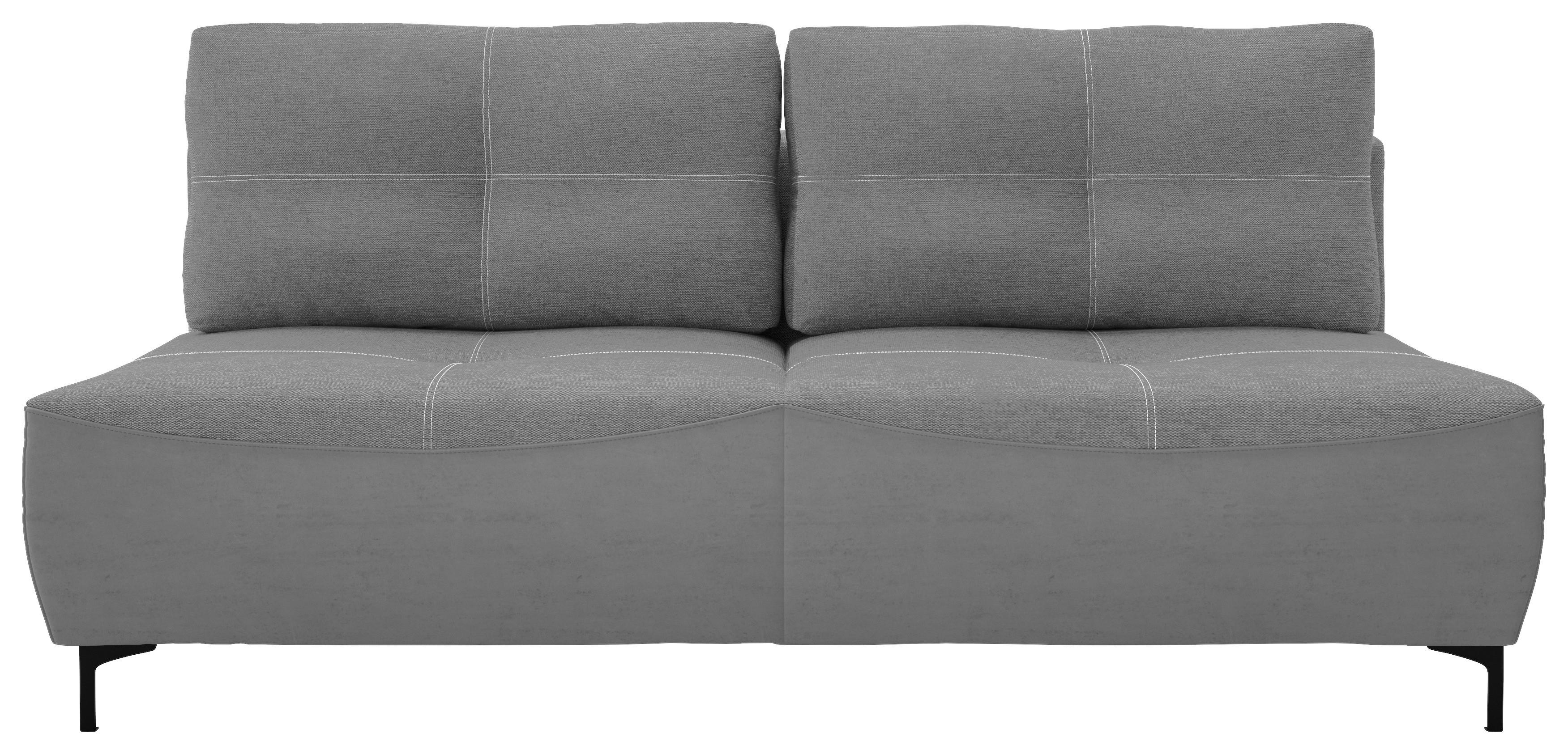 Schlafsofa Wendy - Dunkelgrau/Schwarz, Design, Textil (197/94/96cm) - MID.YOU