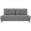 Schlafsofa Wendy - Dunkelgrau/Schwarz, Design, Textil (197/94/96cm) - MID.YOU
