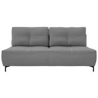 Schlafsofa Wendy - Dunkelgrau/Schwarz, Design, Textil (197/94/96cm) - MID.YOU