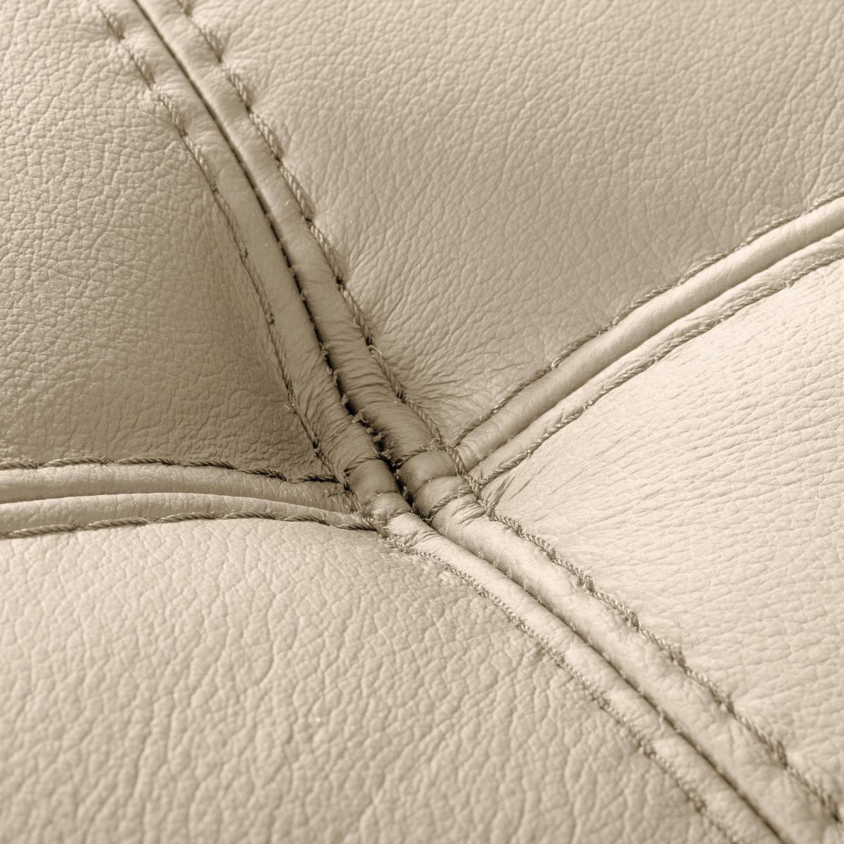 Ecksofa Torino Teilleder Grau 247x173 - Schwarz/Grau, Design, Leder/Textil (247/173cm) - Livetastic