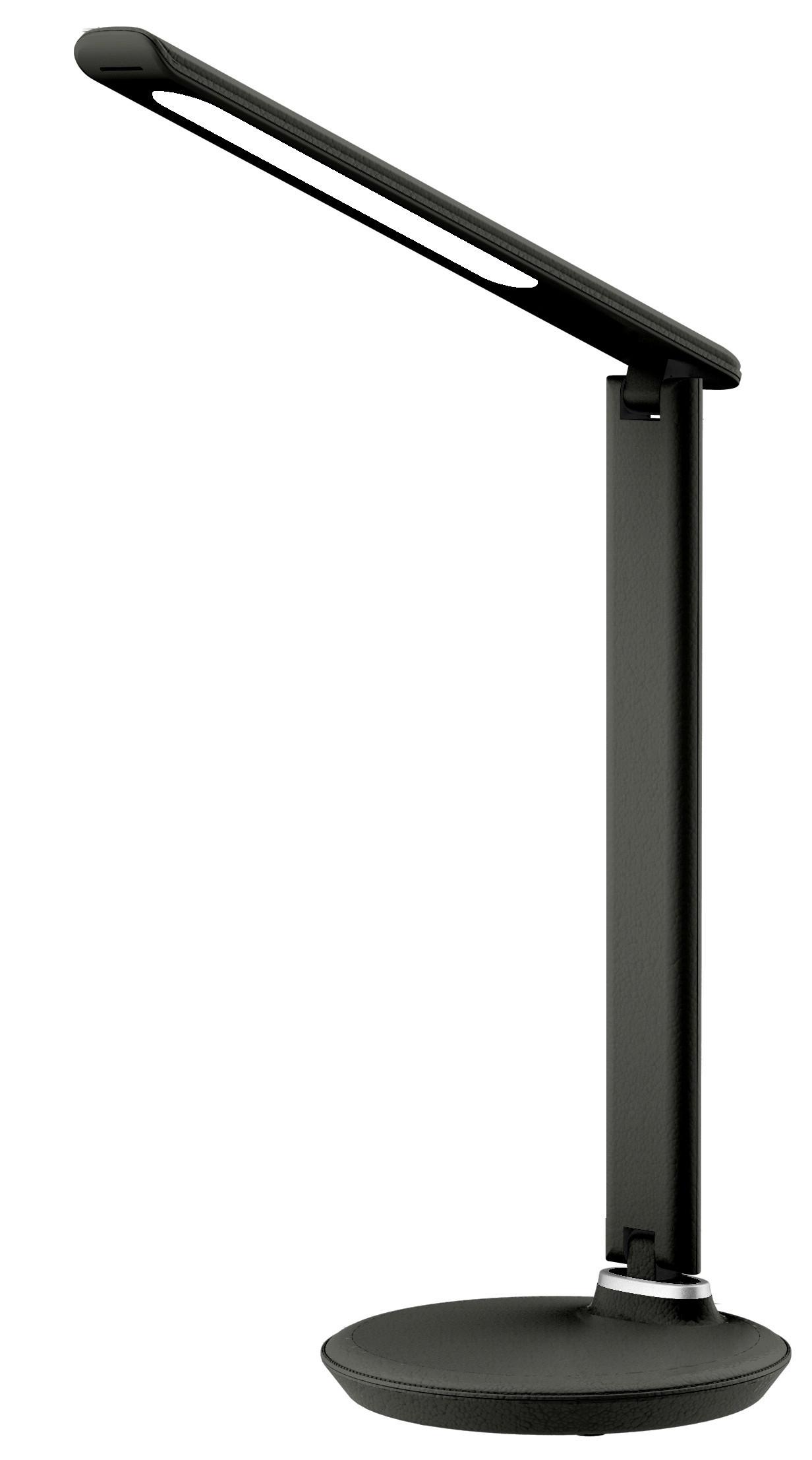 Led Íróasztali Lámpa Osias - fekete, műanyag (17.5/38/6cm) - Rabalux