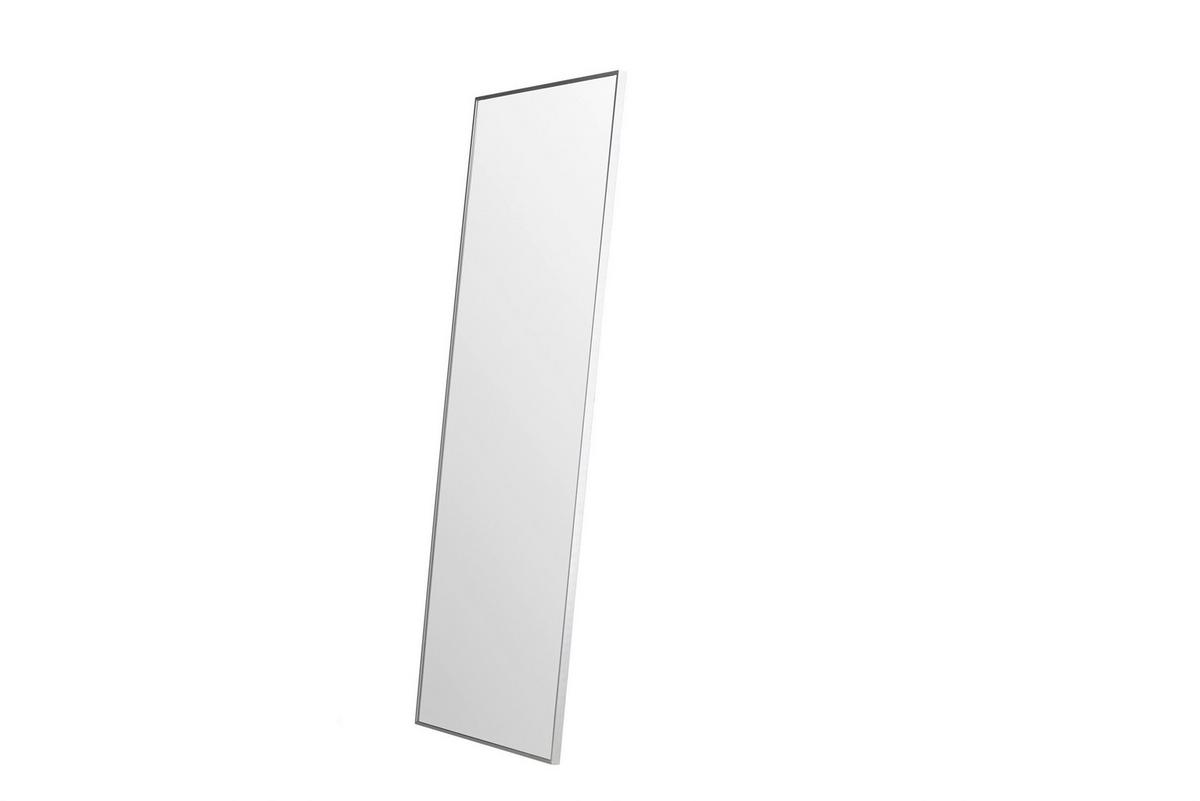 Spiegel Orlando Silberrahmen B: 85cm - Silberfarben, MODERN, Glas/Metall (85/190/3cm) - Livetastic