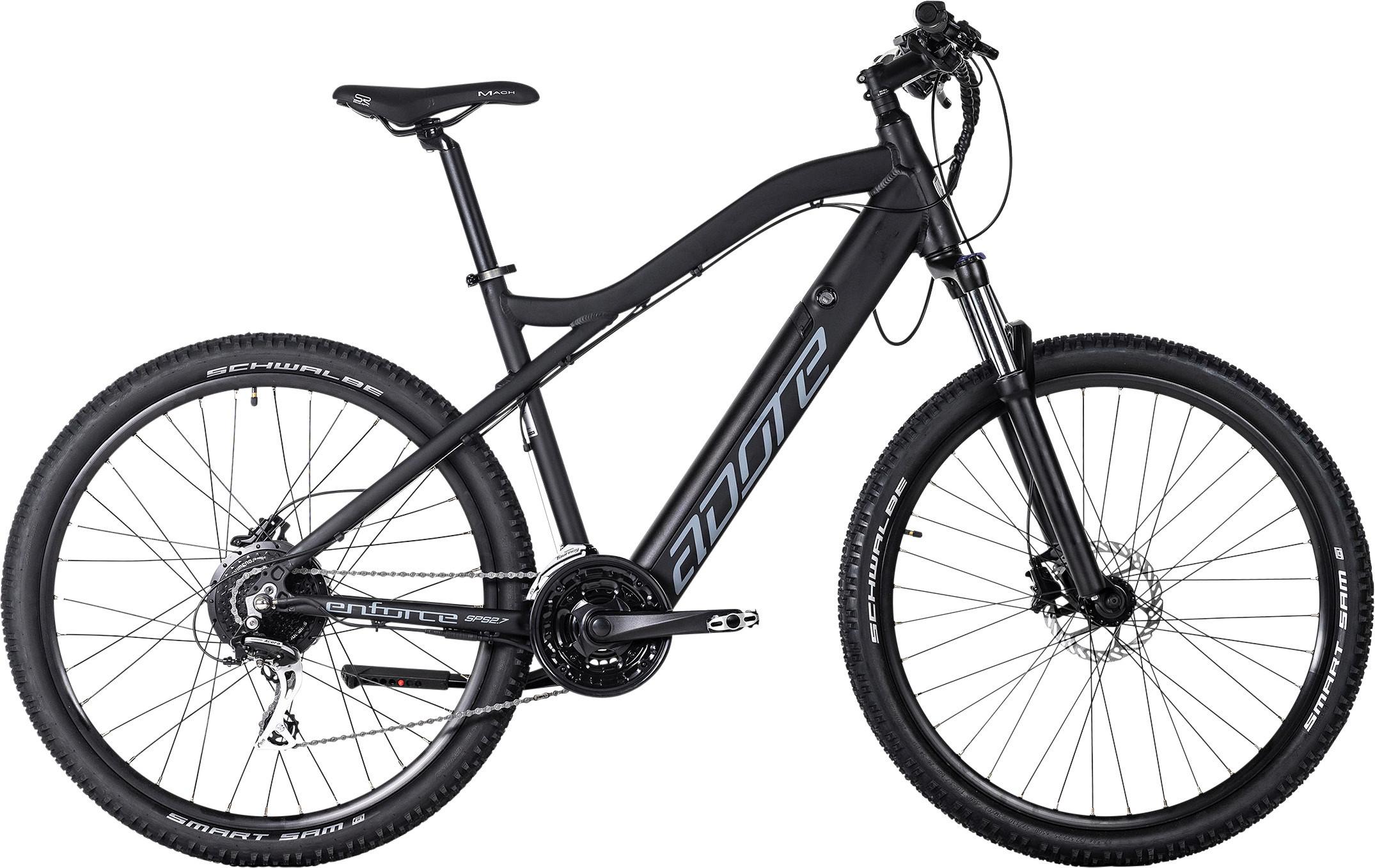 ELEKTROFAHRRAD 27,5 Zoll, 120 km - Schwarz, Basics, Metall (188/117/22cm)