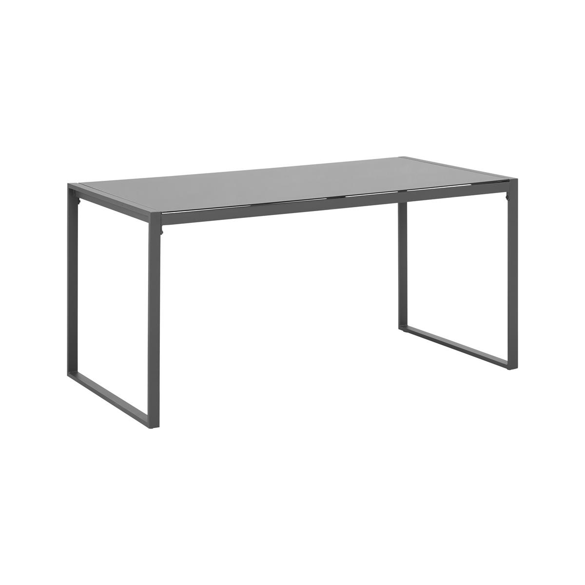 TERASOVÁ SEDACIA SÚPRAVA MEXIKO - čierna/antracitová, Modern, kov/textil (241/66/176cm) - Mömax