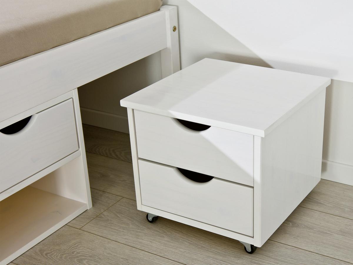 Tárolós Ágy Till 160/200 Cm - fehér, Konventionell (160/200cm) - MID.YOU