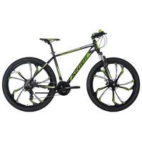 Mountainbike Hardtail 27,5 Zoll Xplicit 21 Gänge - Schwarz/Grün, Basics, Metall (139/76/21cm) - KS Cycling