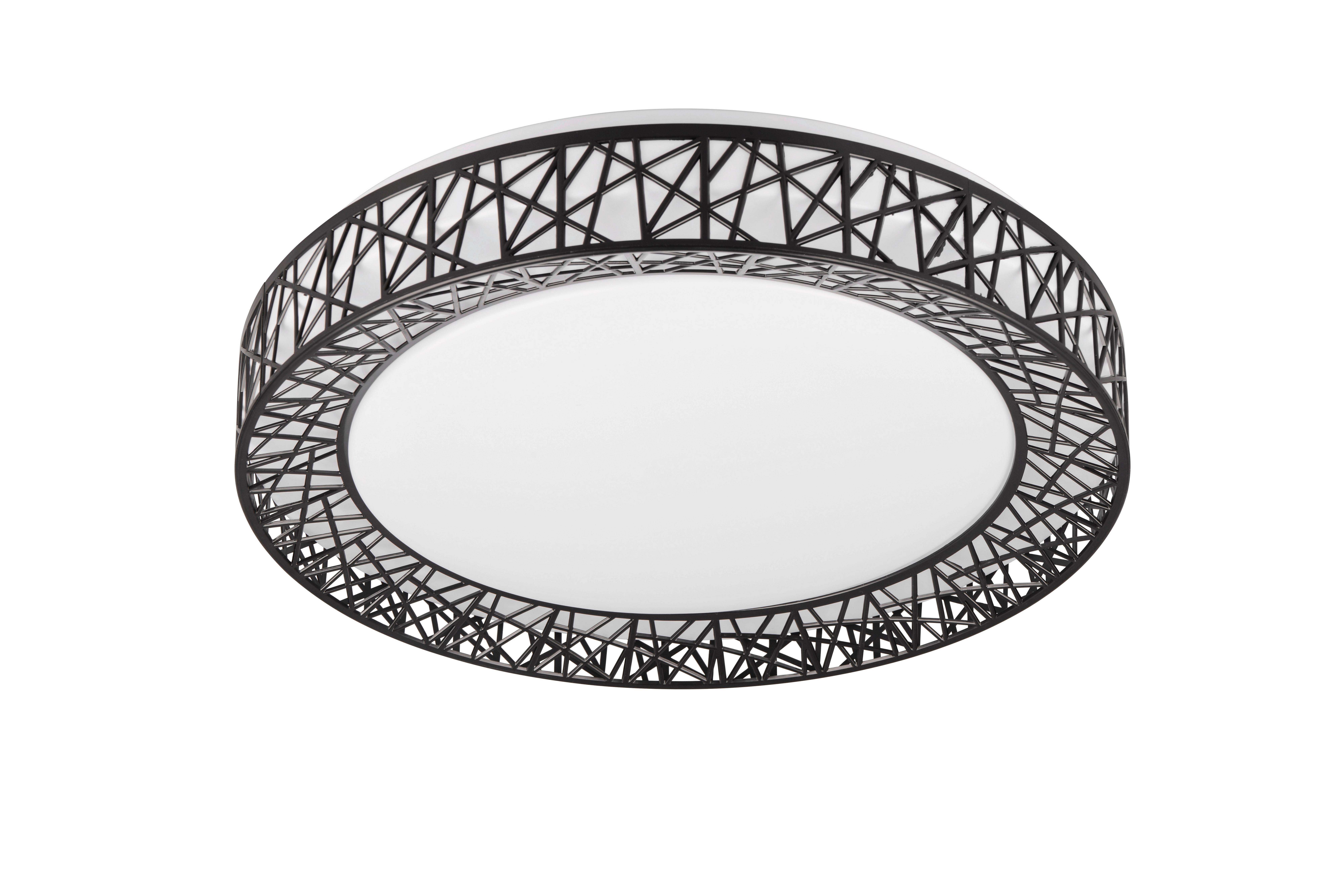 LED-DECKENLEUCHTE R67321102 CLUSTER - KONVENTIONELL, Kunststoff (48/9cm)