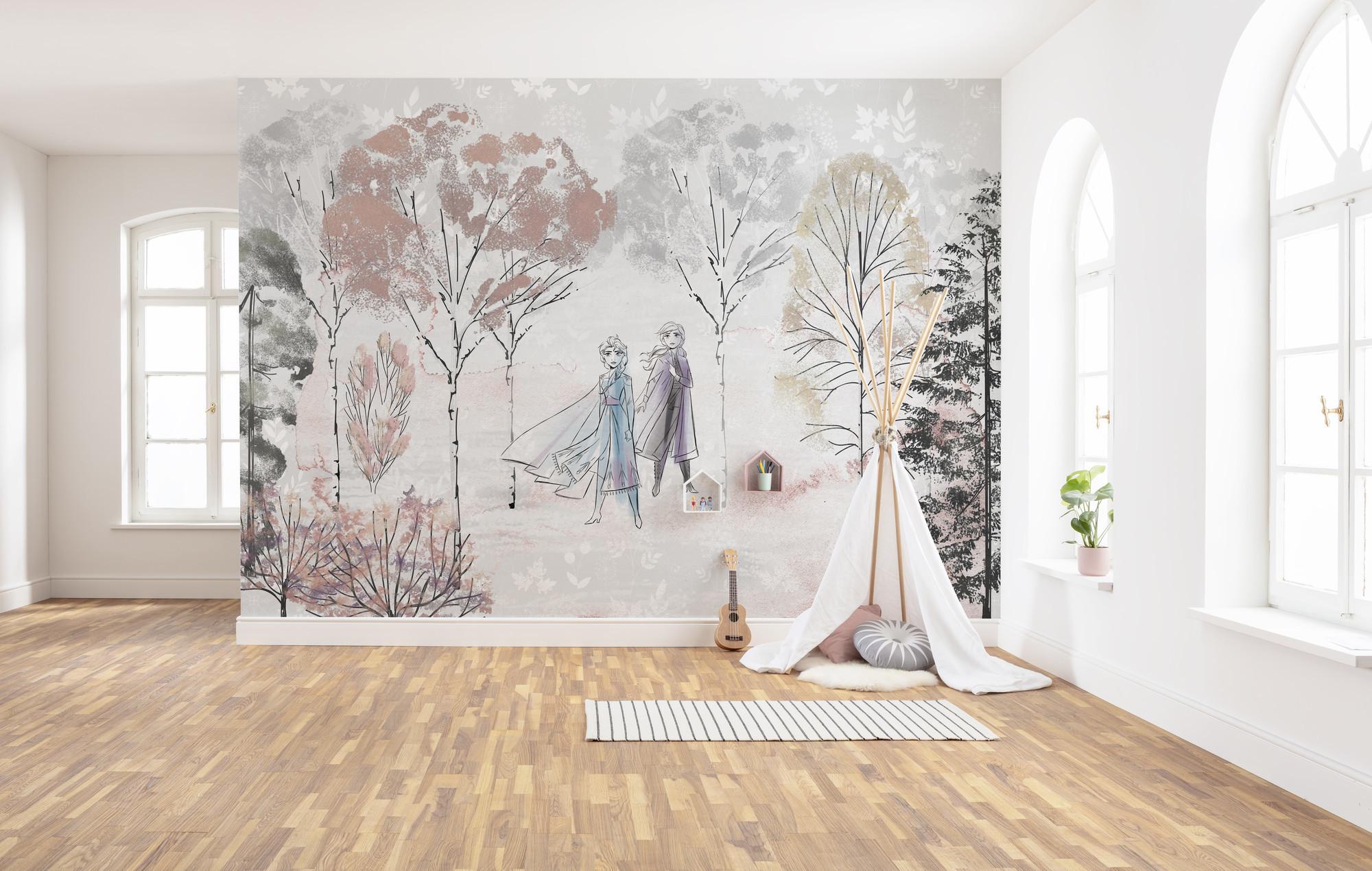 Fototapete Frozen Natural Spirit - Multicolor, Trend, Textil (400/280cm)