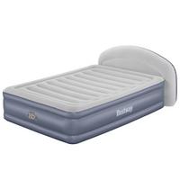 Luftbett Leon 229x152x84 cm bis 300kg, inkl. Pumpe - Dunkelblau/Grau, KONVENTIONELL, Kunststoff/Metall (229/152/84cm) - Bestway