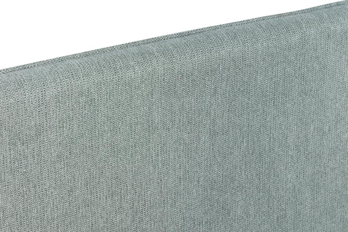 Polsterbett Pico Hellgrau B: 188 cm - Hellgrau/Schwarz, Design, Holzwerkstoff/Textil (188/100/216cm) - Livetastic