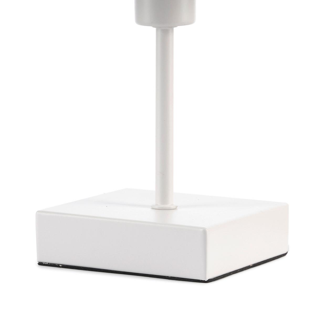 Tischleuchte Weiß D: 14 cm 6w - Weiß, Trend, Metall (14/28cm)